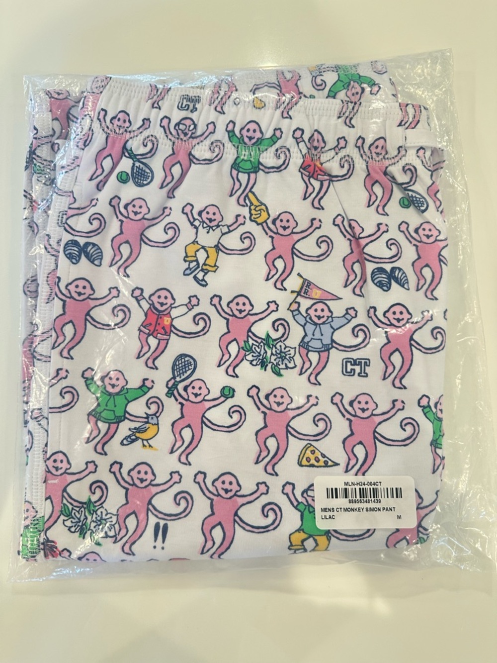 Roller Rabbit CT Monkey Print Simon Pants